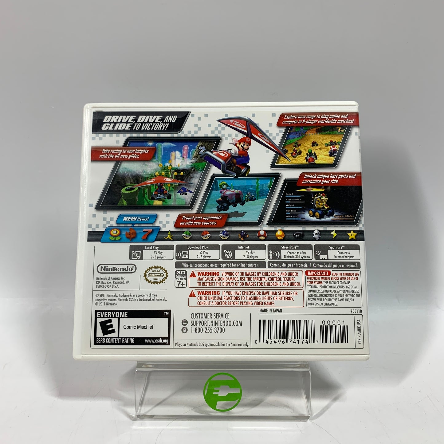 Mario Kart 7 (Nintendo 3DS, 2011)