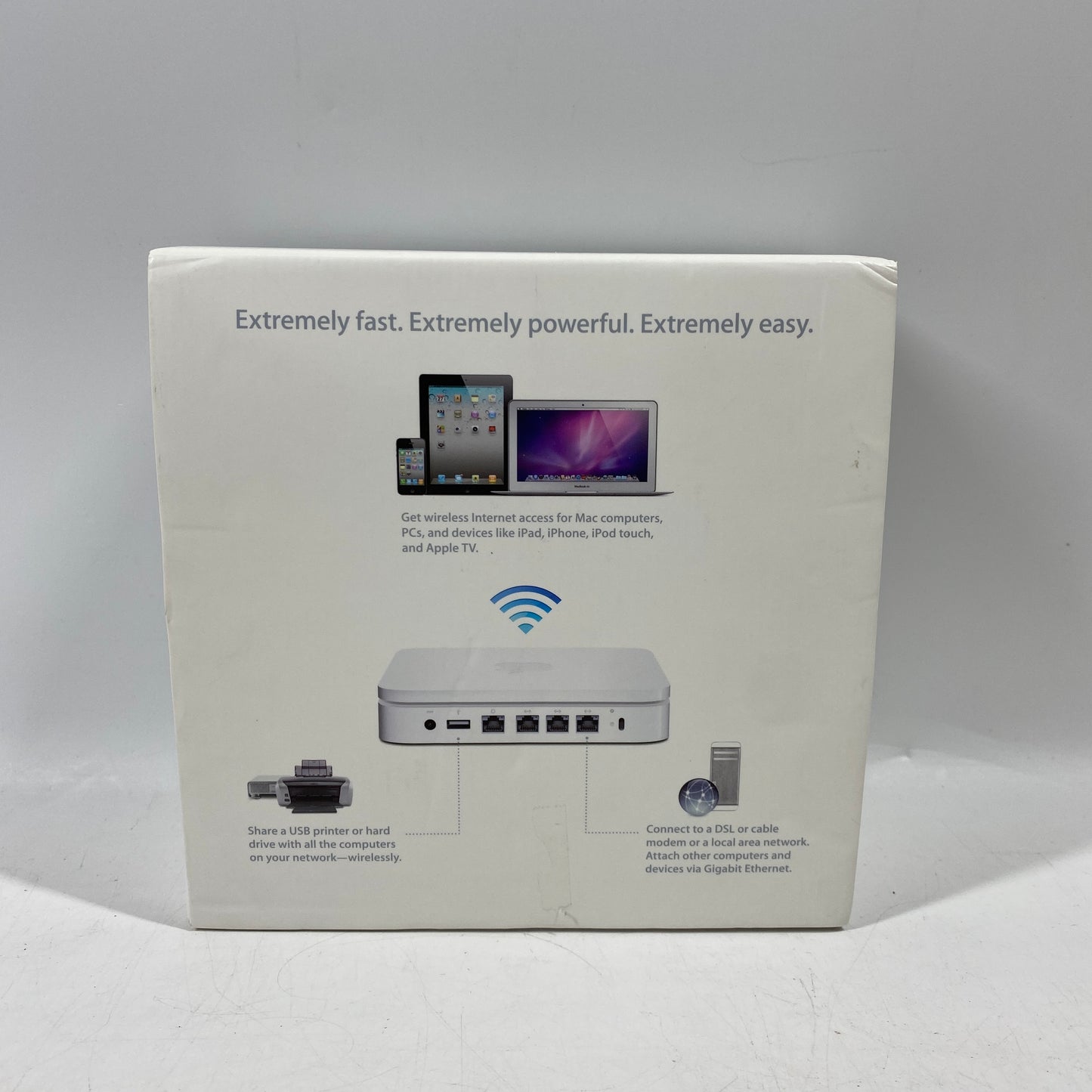 Apple Airport Extreme Wireless Router White