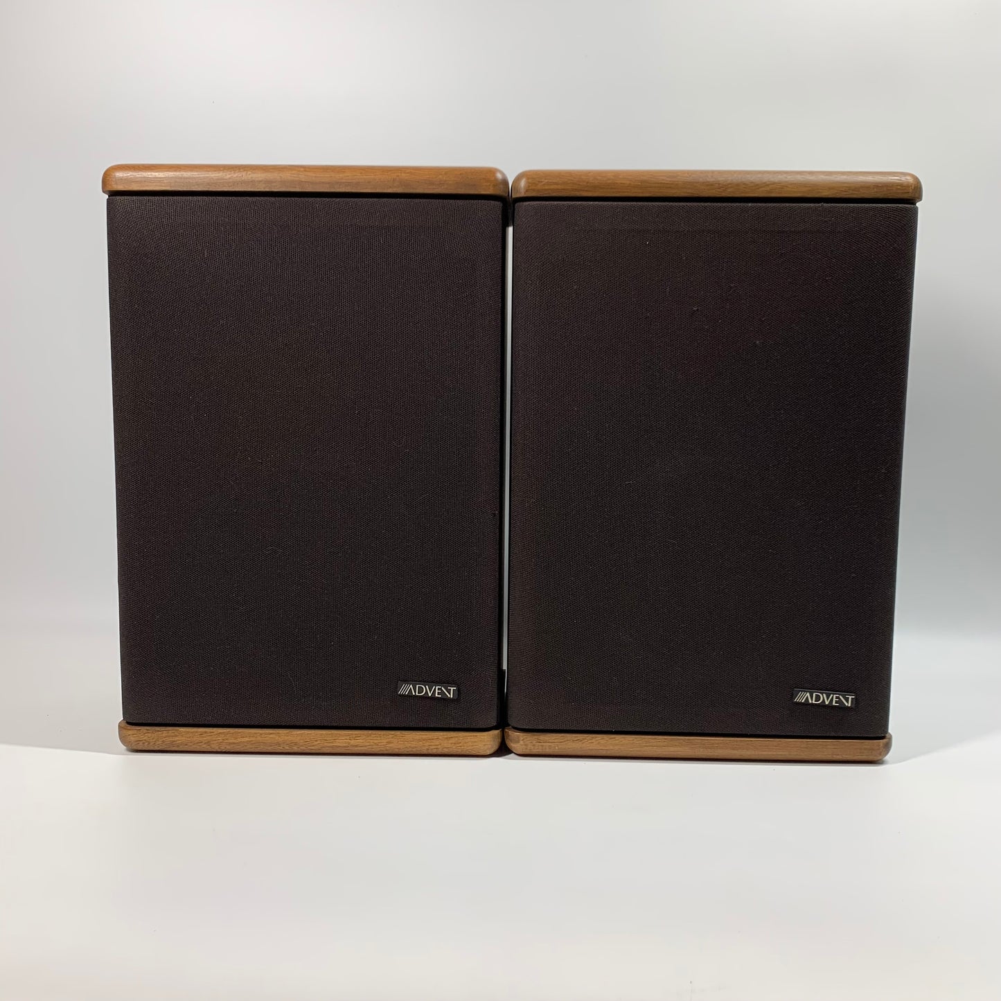 Polk Audio Baby Advent II Wired Stereo Speakers Brown/Black 1428II