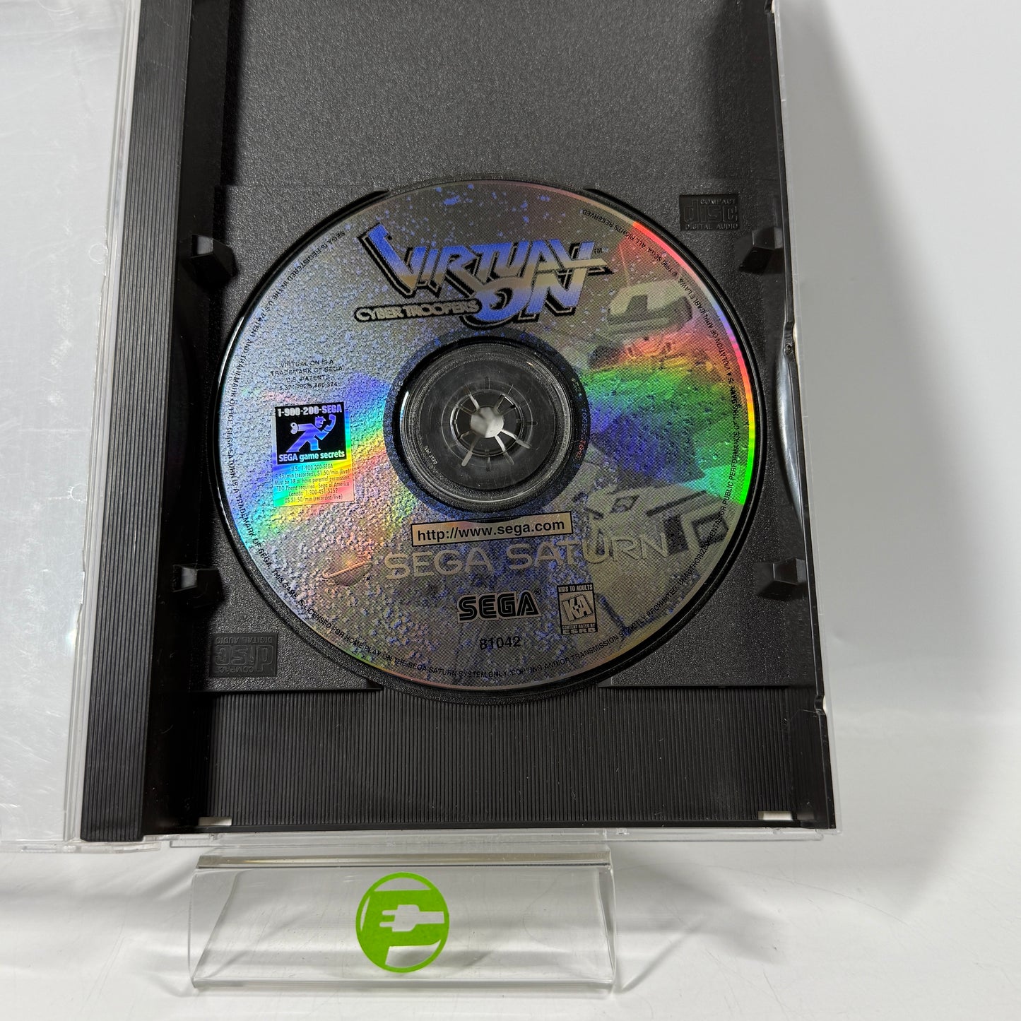 Virtual-On Cyber Troopers (Sega Saturn, 1996)