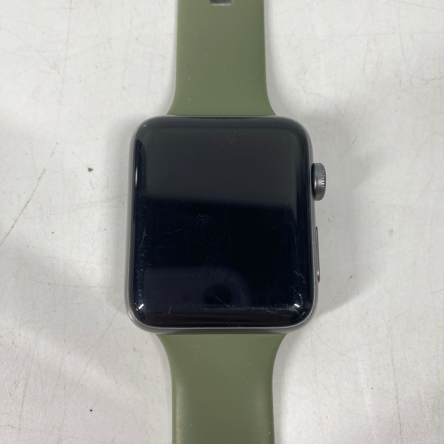 GPS Only Apple Watch Series 2 42MM Space gray Aluminum Black Sport Band A1758