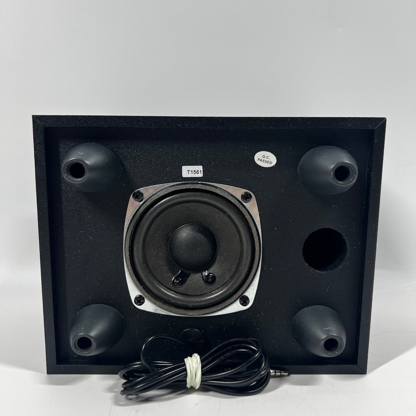 Cyber Acoustics CA-3051 Three-Piece Powered Speaker System Black