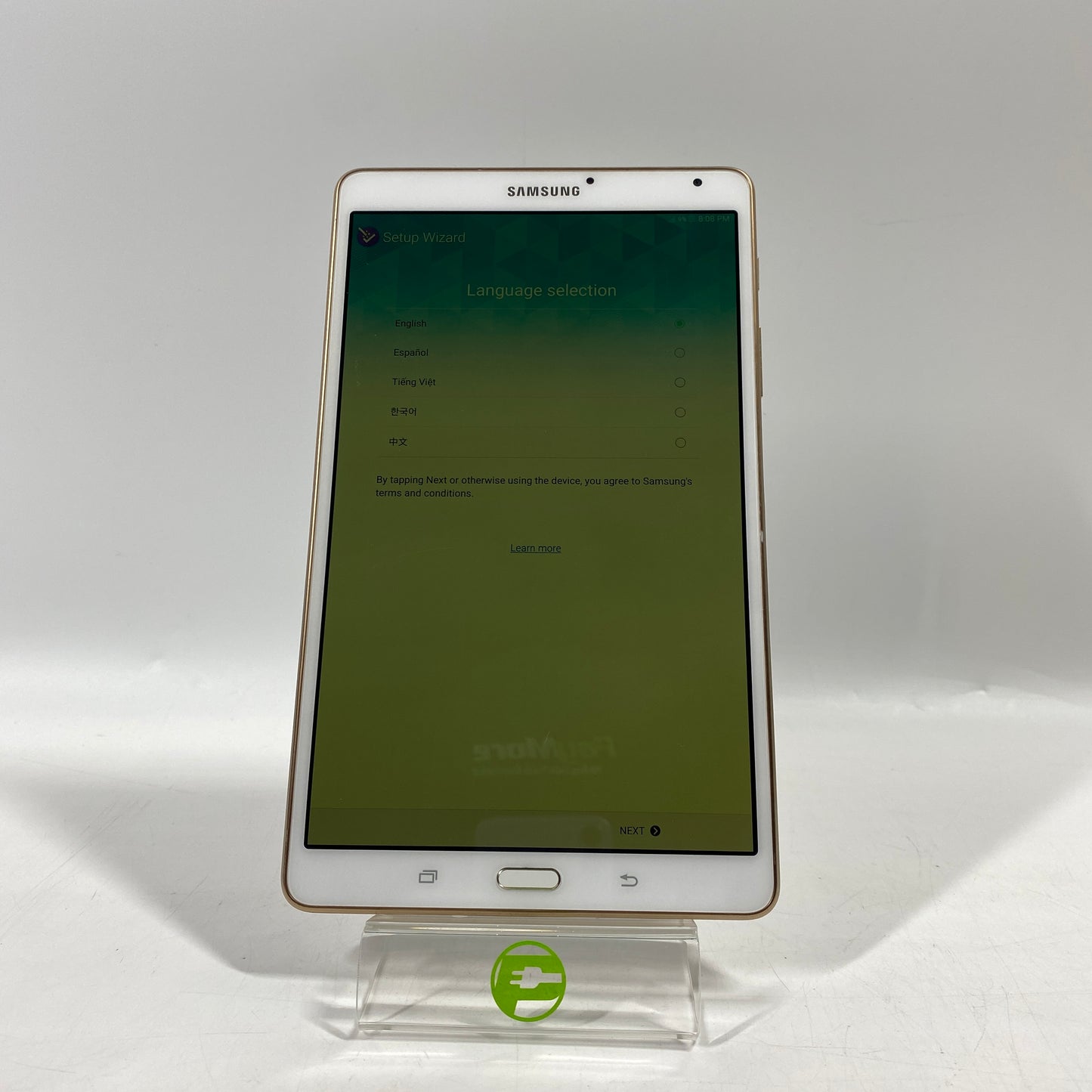 WiFi Only Samsung Galaxy Tab S 8.4" 16GB white SM-T707V