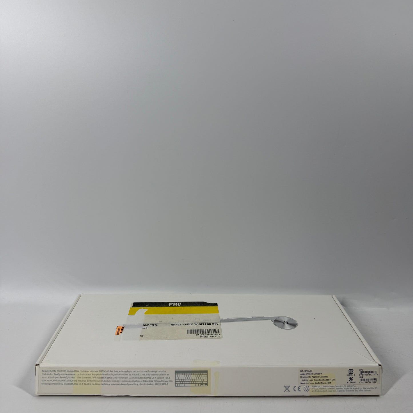 Apple Wireless Keyboard Silver A1314