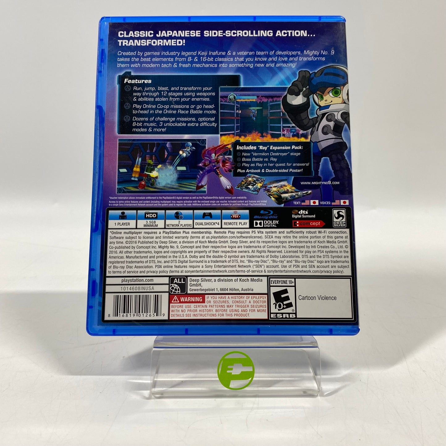 Mighty No. 9 (Sony PlayStation 4 PS4, 2016)
