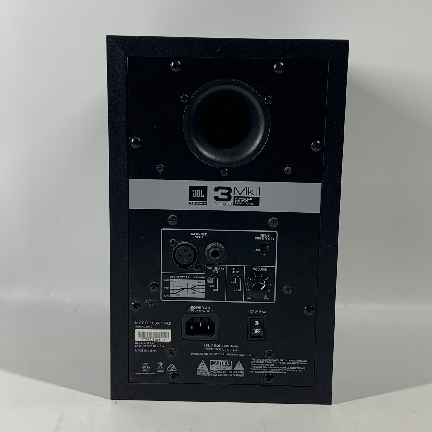 JBL 3 Series 305P MKII Black