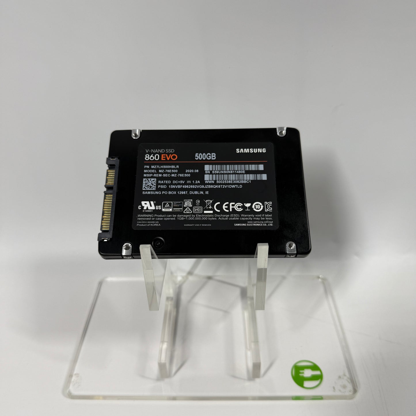 Samsung 2.5" 860 EVO 500GB SATA III 6Gbps SSD MZ-76E500