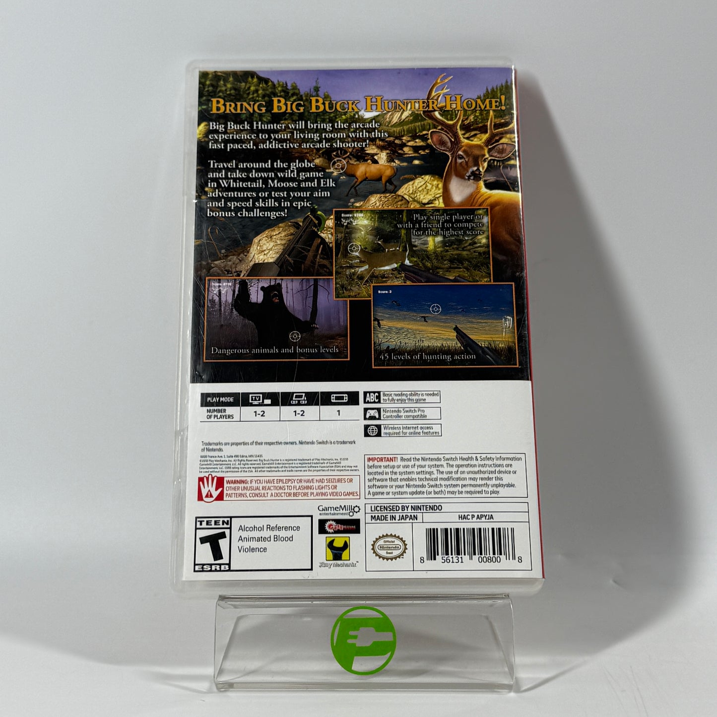 Big Buck Hunter Arcade (Nintendo Switch, 2018)