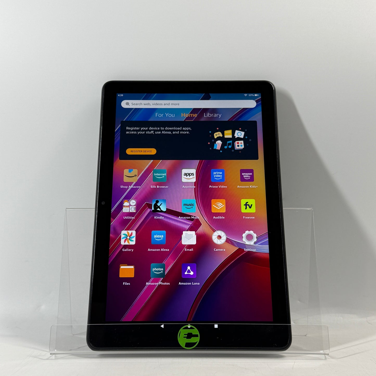 WiFi Only Amazon Kindle Fire HD 10 13th Gen 32GB Black TG425K