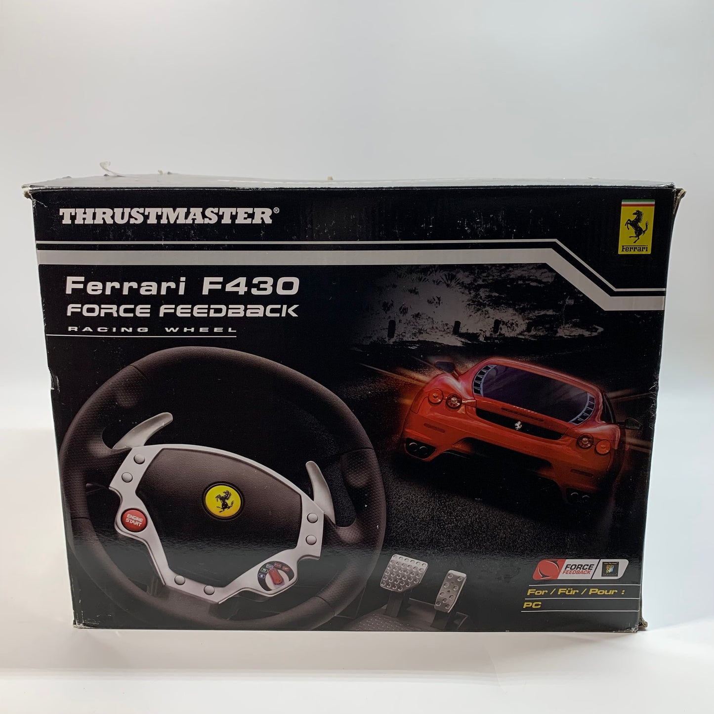 Thrustmaster TX Racing Ferrari F430 Force Feedback Wheel &Pedals