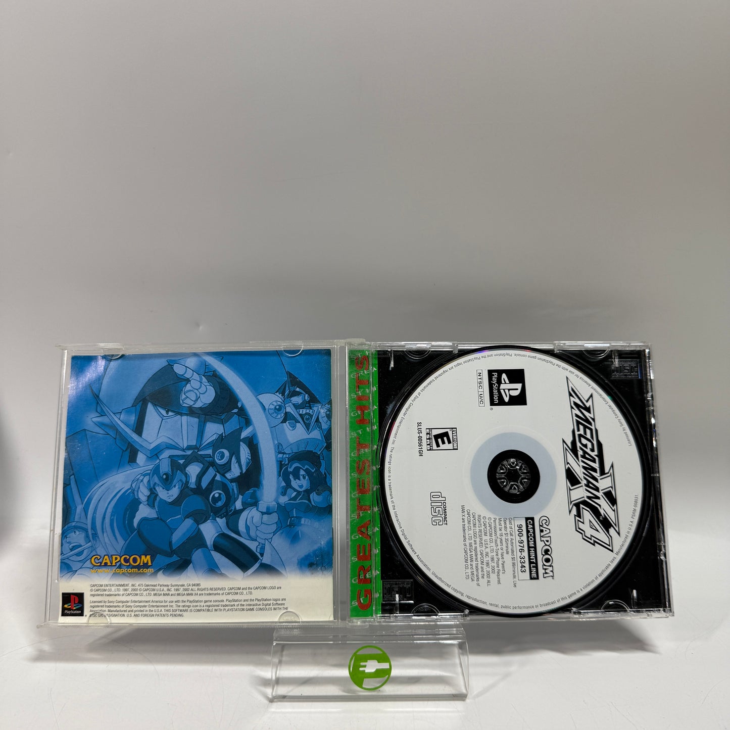 Mega Man X4 (Sony PlayStation 1 PS1, 1997)