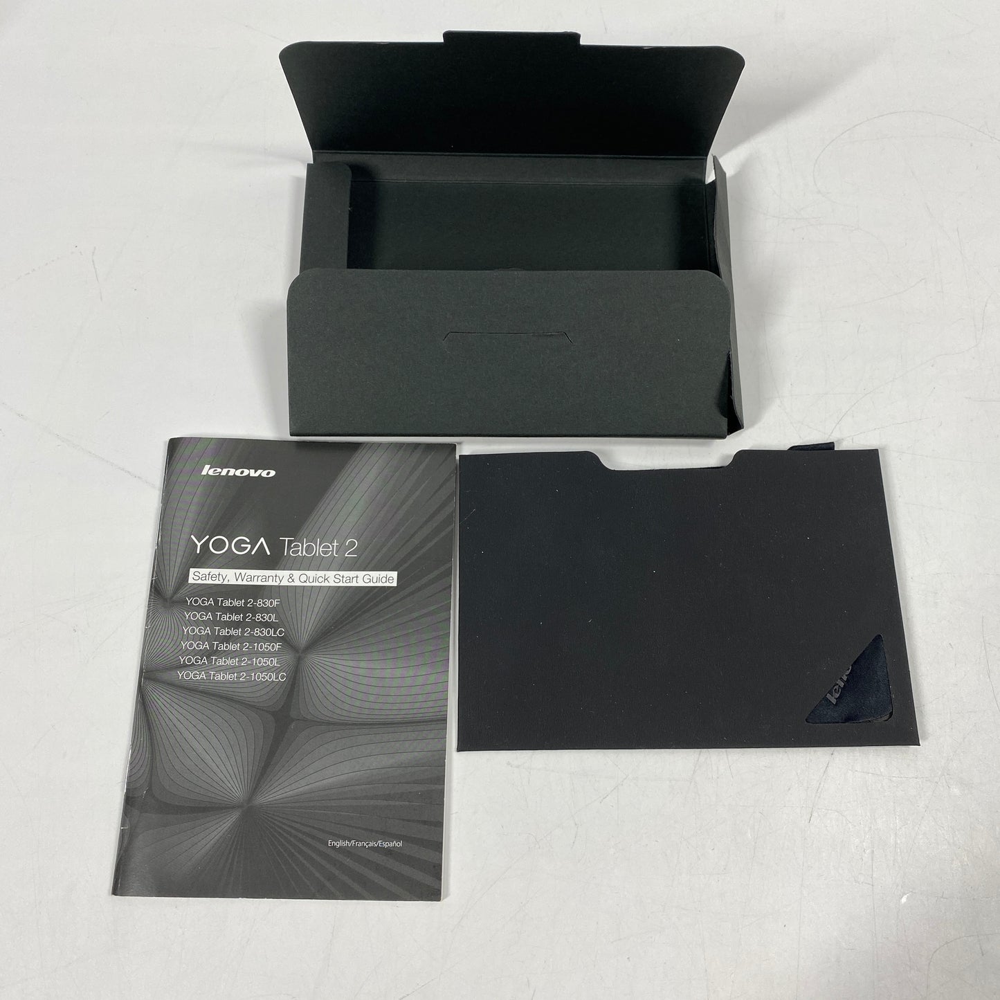 WiFi Only Lenovo yoga tablet 2 16GB Silver MODEL YOGA TABLET 2-830F