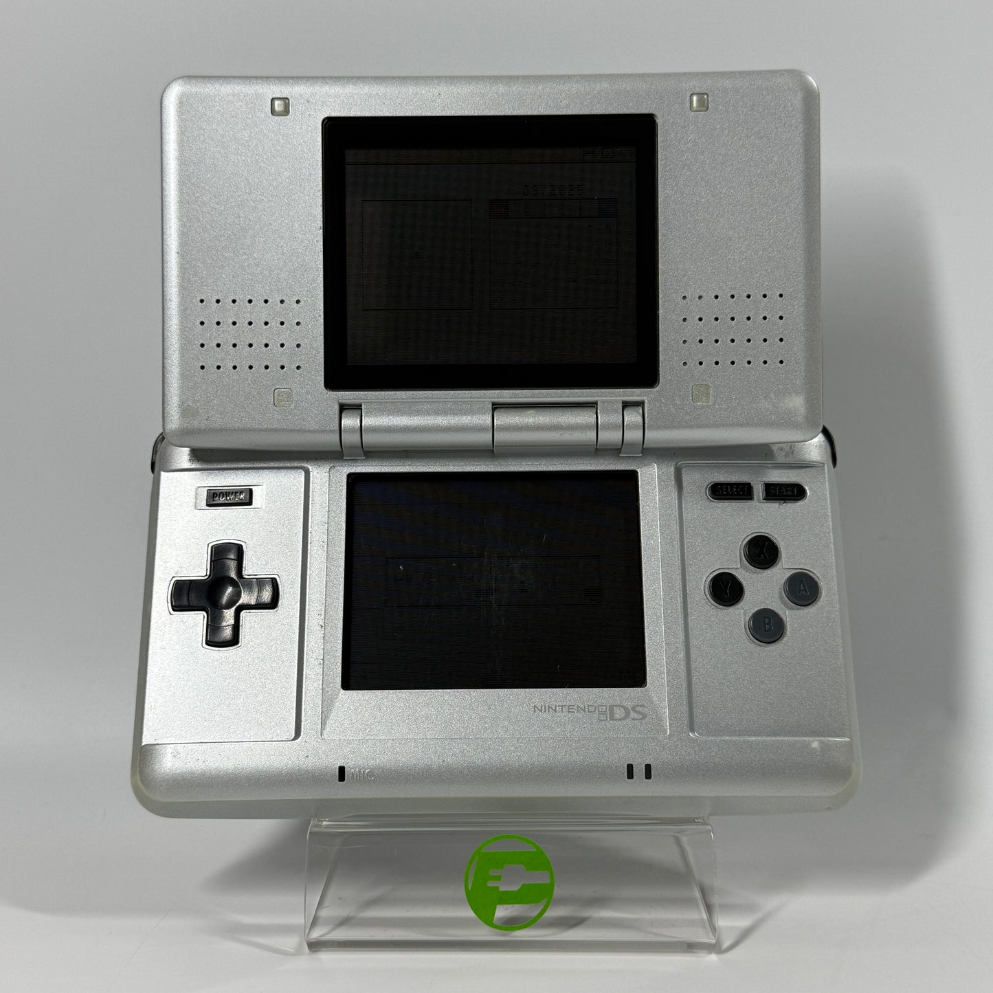 Broken Nintendo DS Handheld Game Console Only NTR-001 Burn In