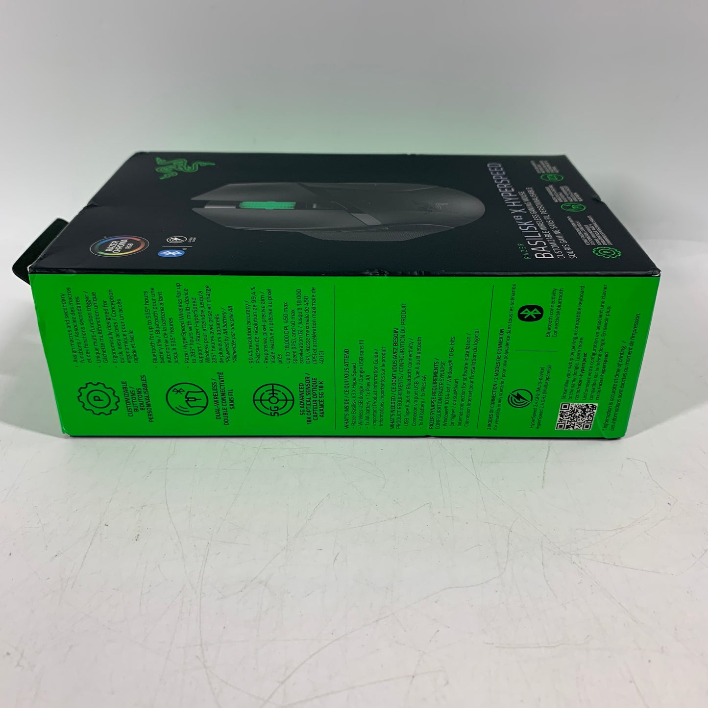 New Razer Basilisk V3 X HyperSpeed Wireless Gaming Mouse RZ01-0487