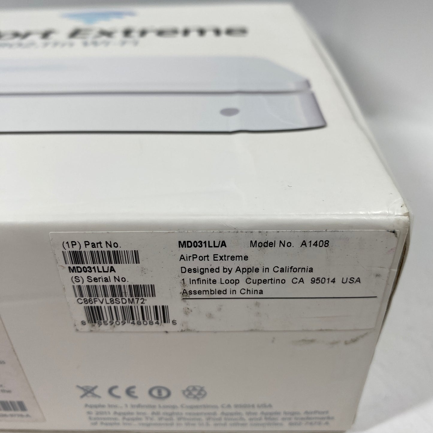 Apple Airport Extreme Wireless Router White