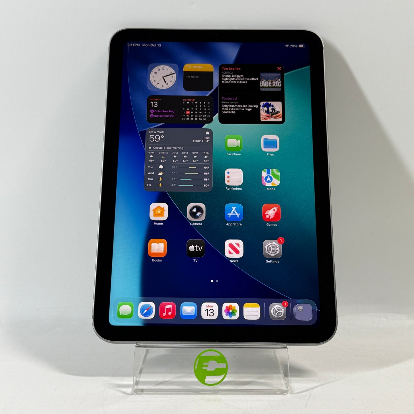Unlocked Apple iPad mini (A17 Pro) 128GB Space Gray MXPN3LL/A