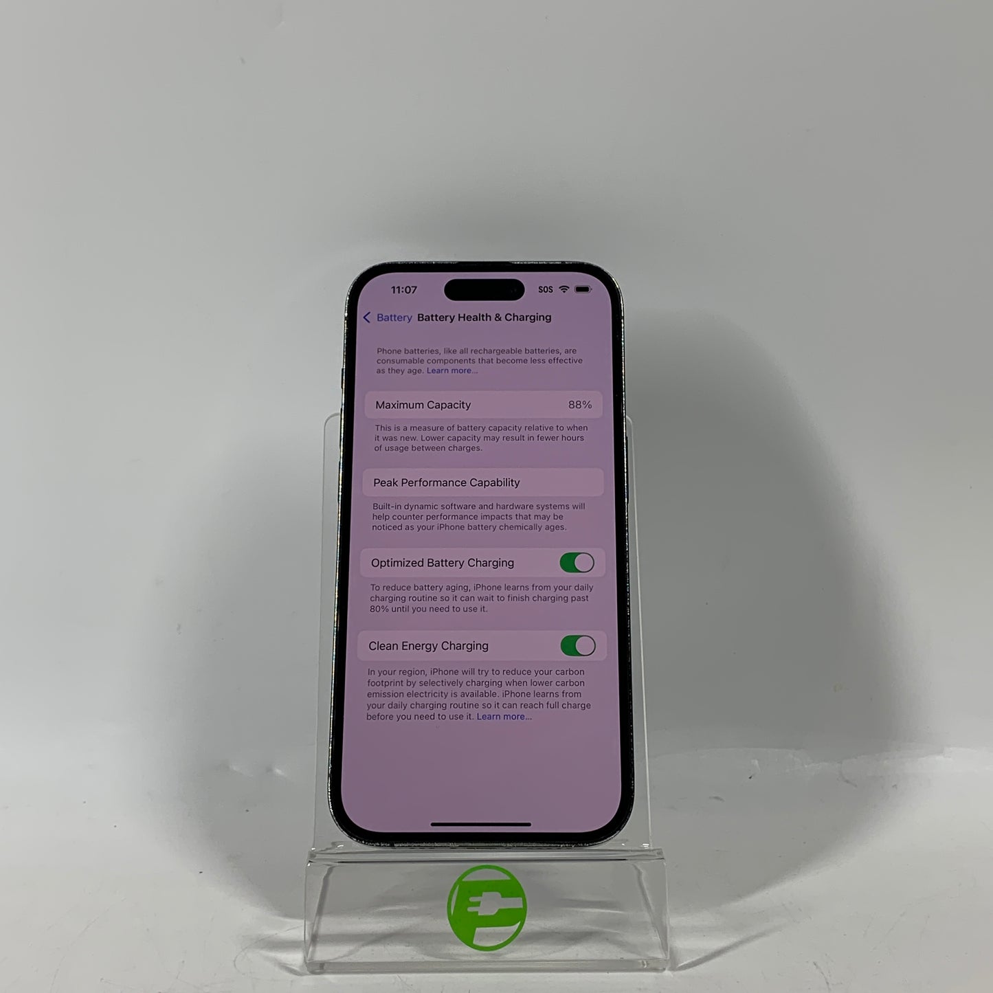 Unlocked Apple iPhone 14 Pro 128GB 18.5 Space Black 5PXT3LL/A