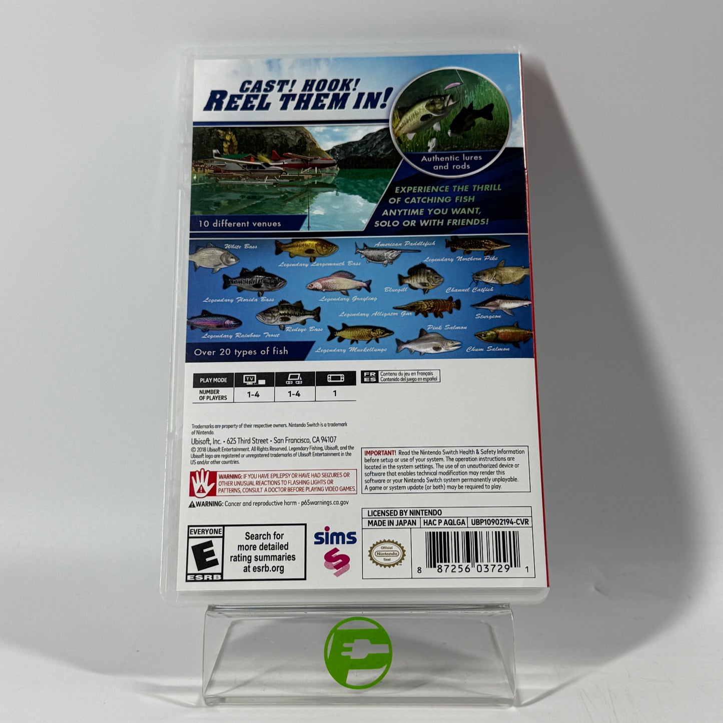 Legendary Fishing (Nintendo Switch, 2018)