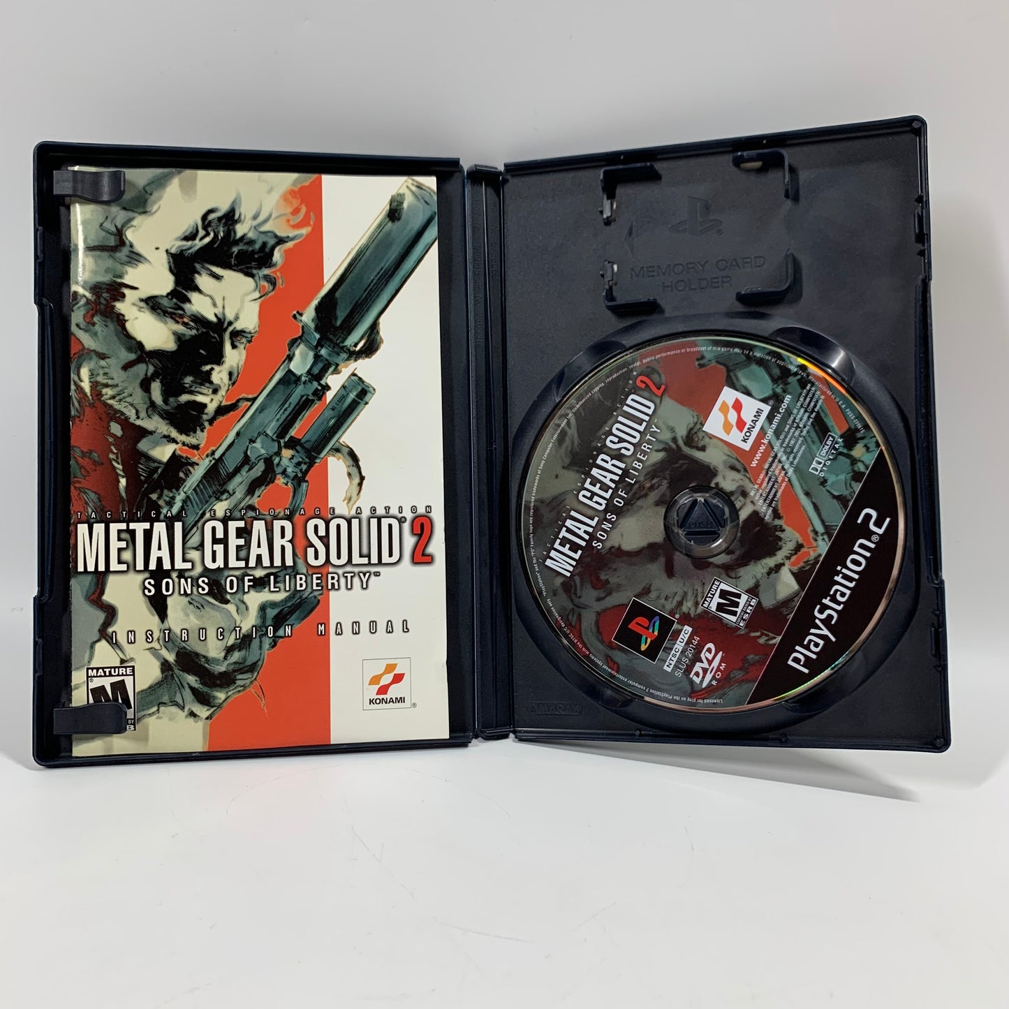Metal Gear Solid 2 (Sony PlayStation 2 PS2, 2001)