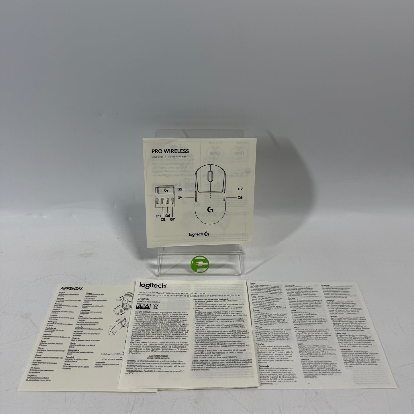 Logitech Pro Wireless Gaming Mouse MR0104