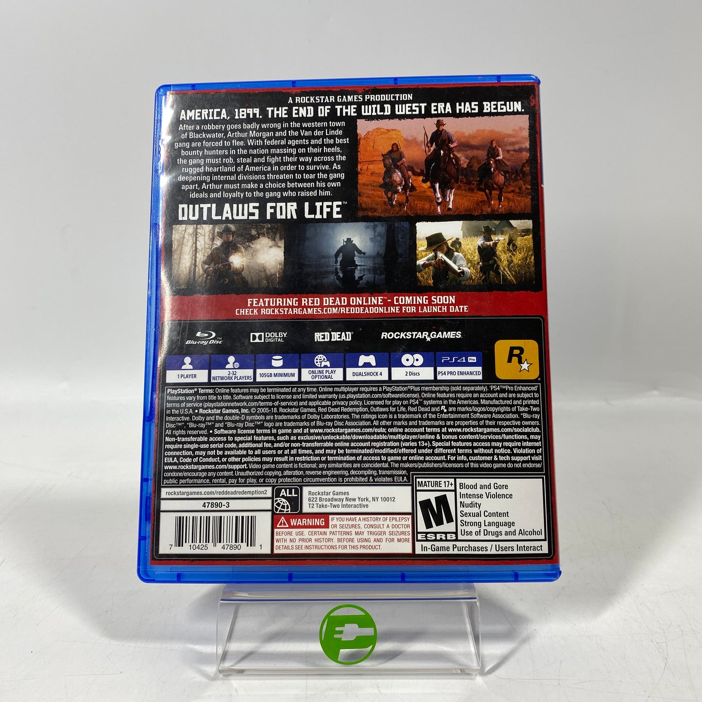 Red Dead Redemption 2 (Sony PlayStation 4 PS4, 2018)