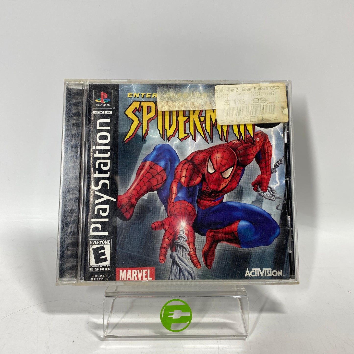 Spiderman 2 Enter Electro (Sony PlayStation 1 PS1, 2001)