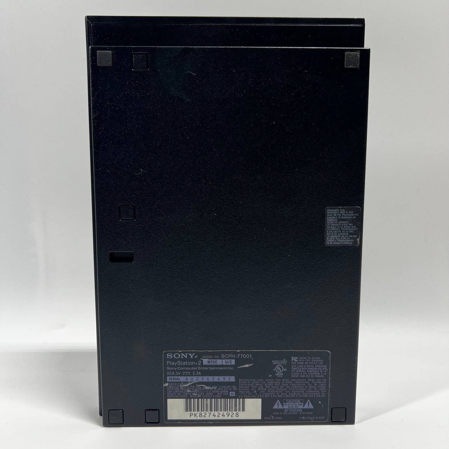 Sony PlayStation 2 Slim PS2 Black Console Gaming System SCPH-77001