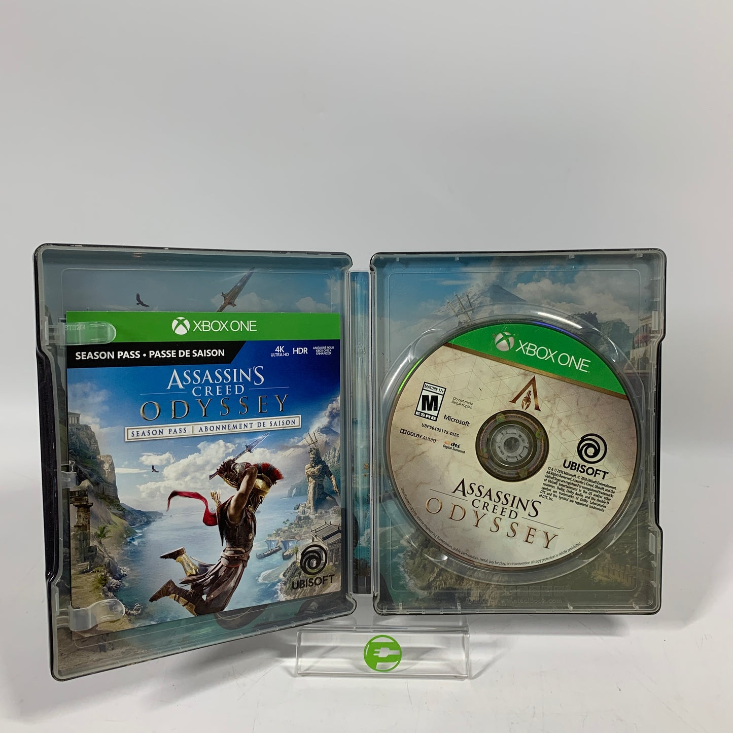 ASSASSIN'S CREED ODYSSEY GOLD STEEL BOOK EDITION (Microsoft Xbox One, 2018)