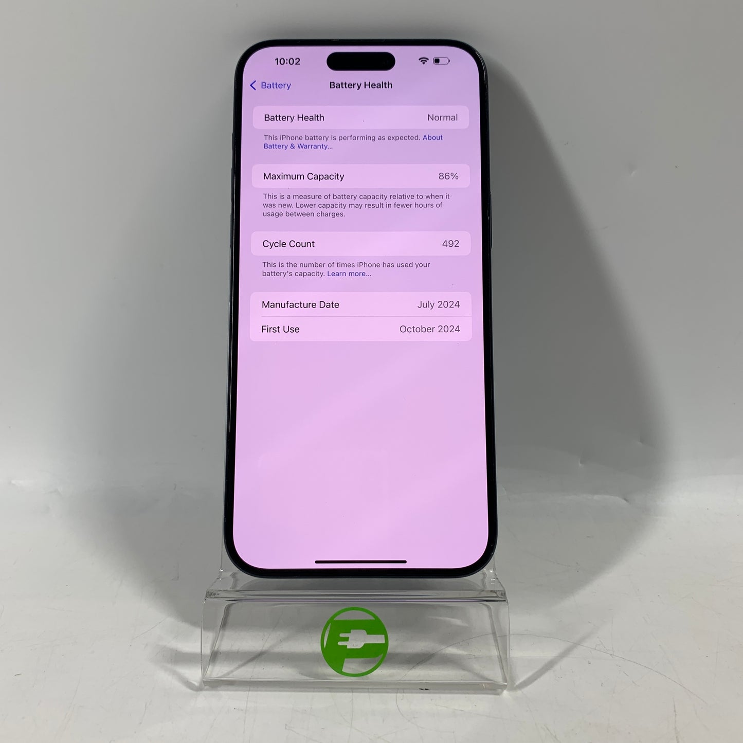 Unlocked Apple iPhone 15 Pro Max 1TB Blue MU6J3LL/A
