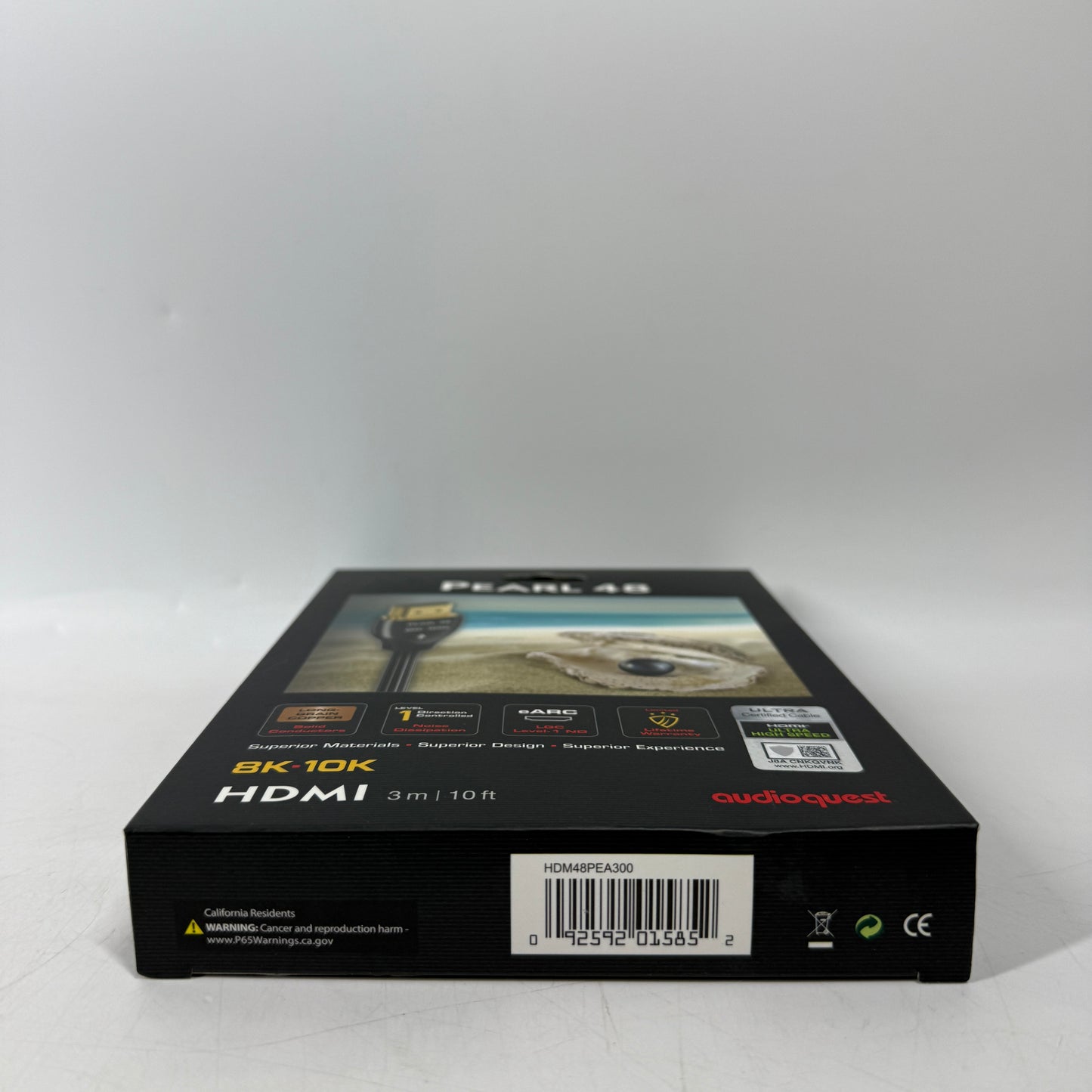 New audioquest Pearl 48 8K-10K HDMI 3m | 10ft HDM48PEA300