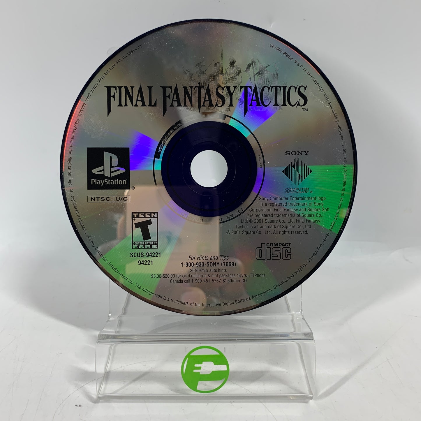 Final Fantasy Tactics (Sony PlayStation 1 PS1, 1998)