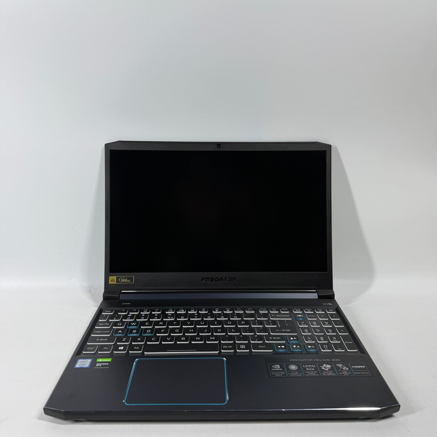 Acer Predator Helios 300 15.6" Core i7-9750H 2.6GHz 16GB RAM 2TB HDD 512GB SSD GeForce GTX 1660 Ti