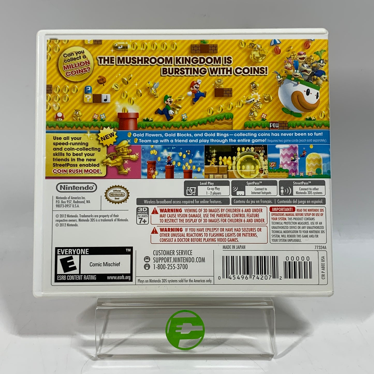 New Super Mario Bros. 2 (Nintendo 3DS, 2012)