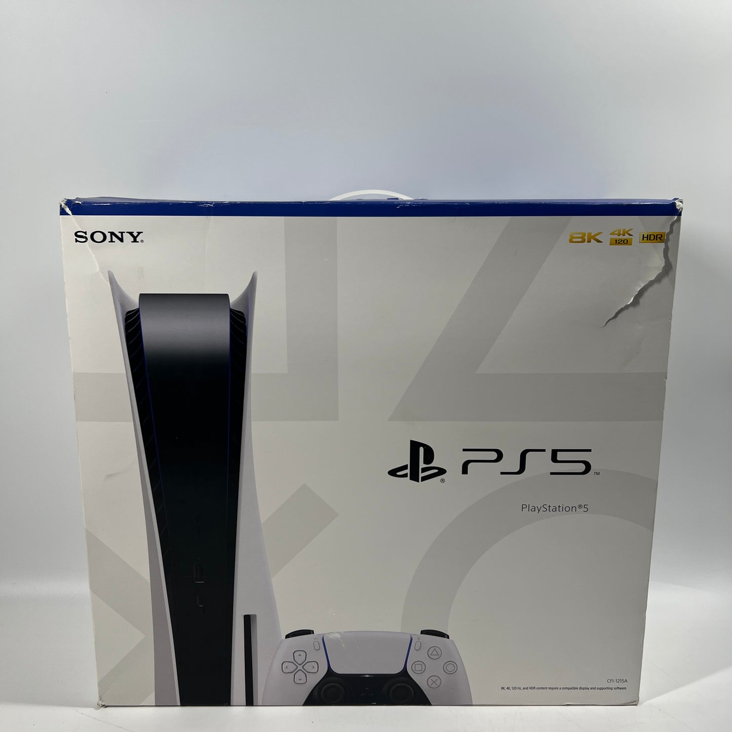 Sony PlayStation 5 Disc Edition PS5 825GB White Console Gaming System CFI-1215A