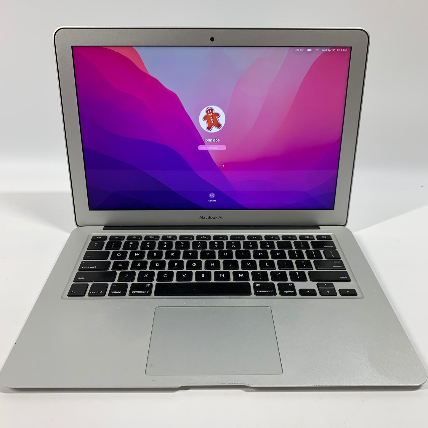 2015 Apple MacBook Air 13.3" i5 1.6GHz 8GB RAM 128GB SSD Silver A1466