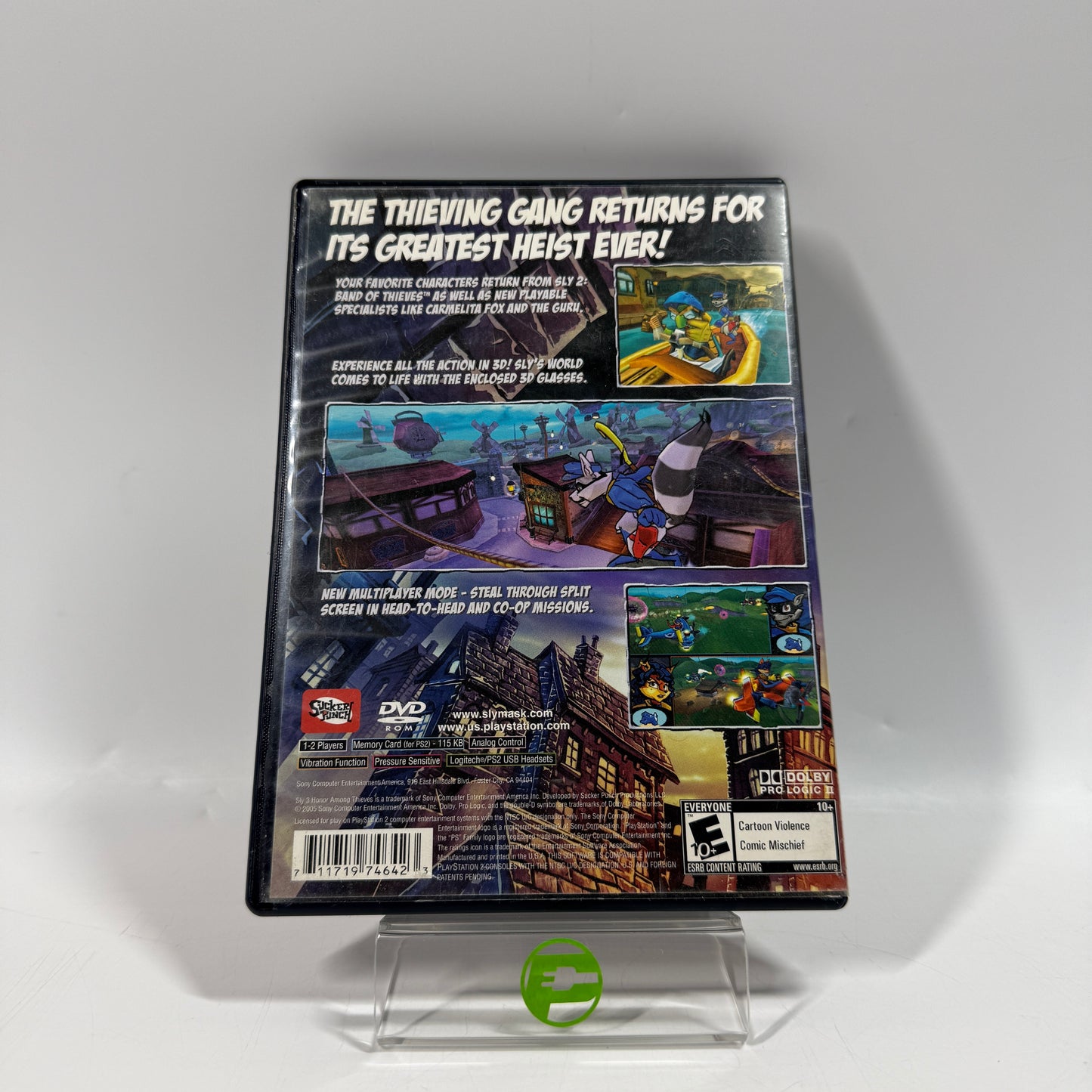 Sly 3 Honor Among Thieves (Sony PlayStation 2 PS2, 2005)