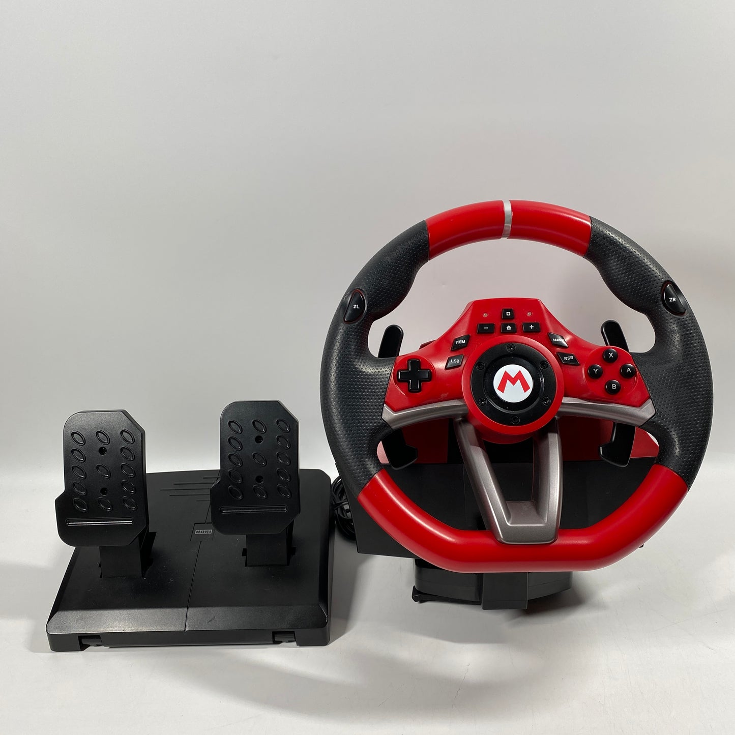 Nintendo NSW-228 Gaming Race Wheel Red
