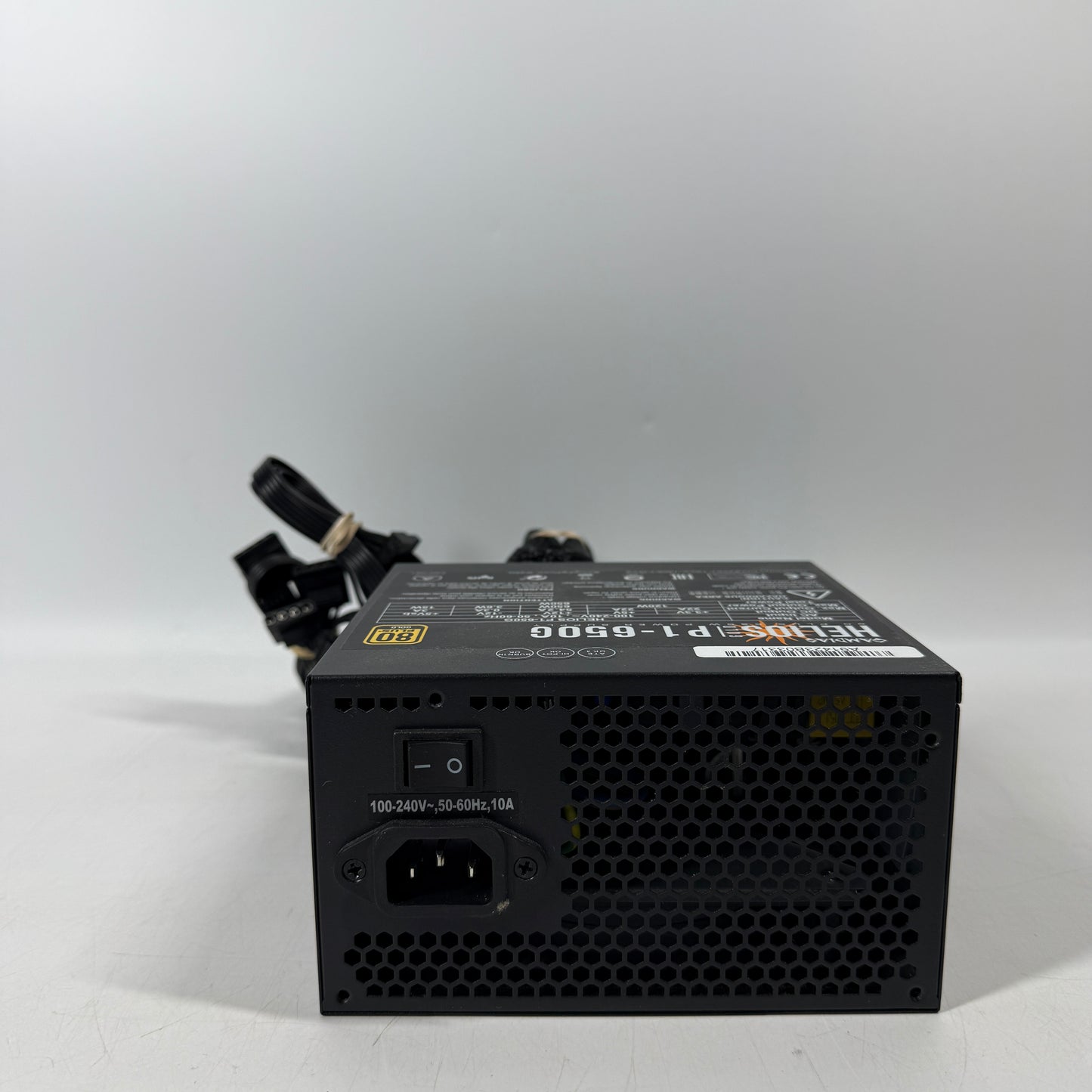 GAMDIAS HELIOS P1-650G 80 Plus Gold 650W Non Modular Switching Power Supply