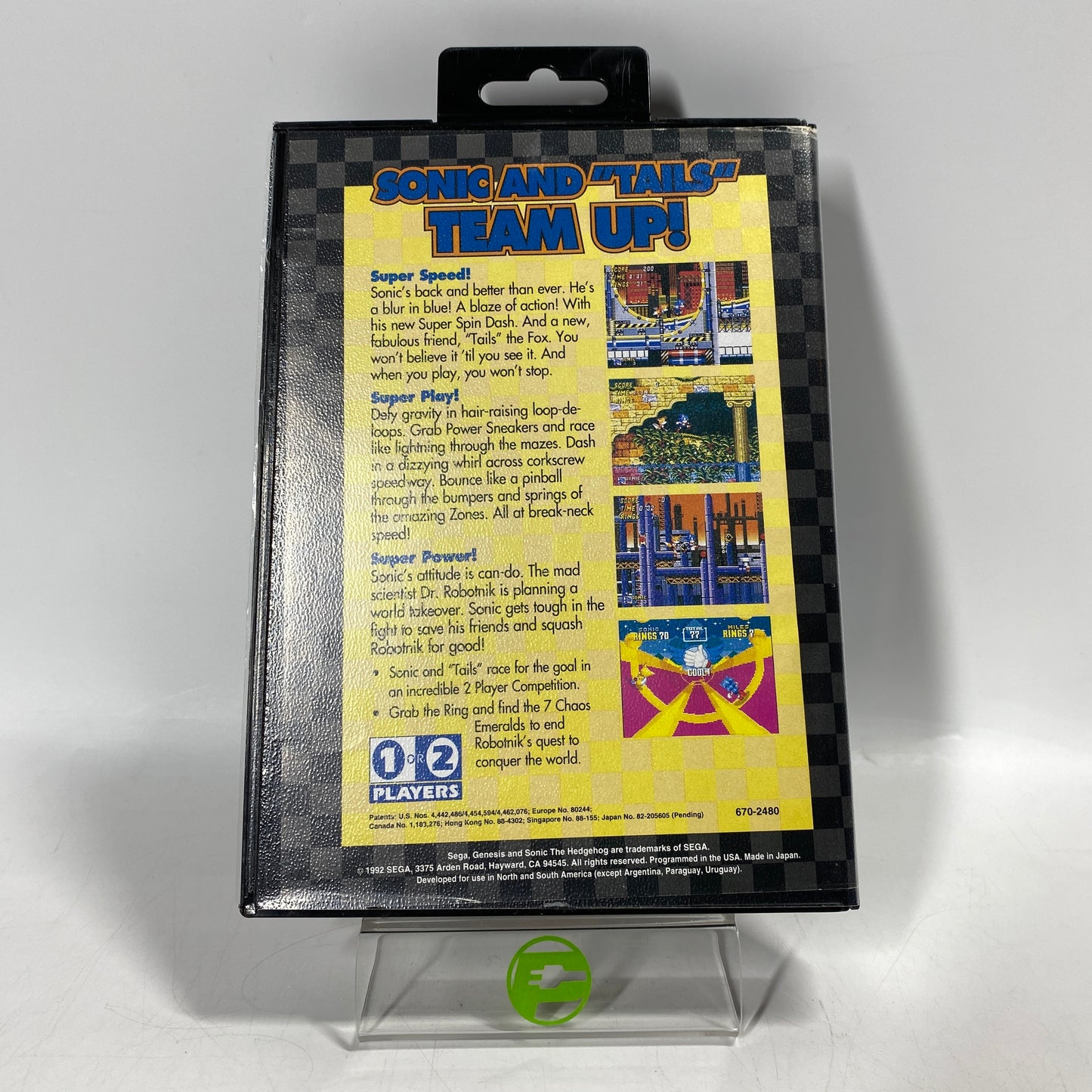 Sonic the Hedgehog 2 (Sega Genesis, 1992)