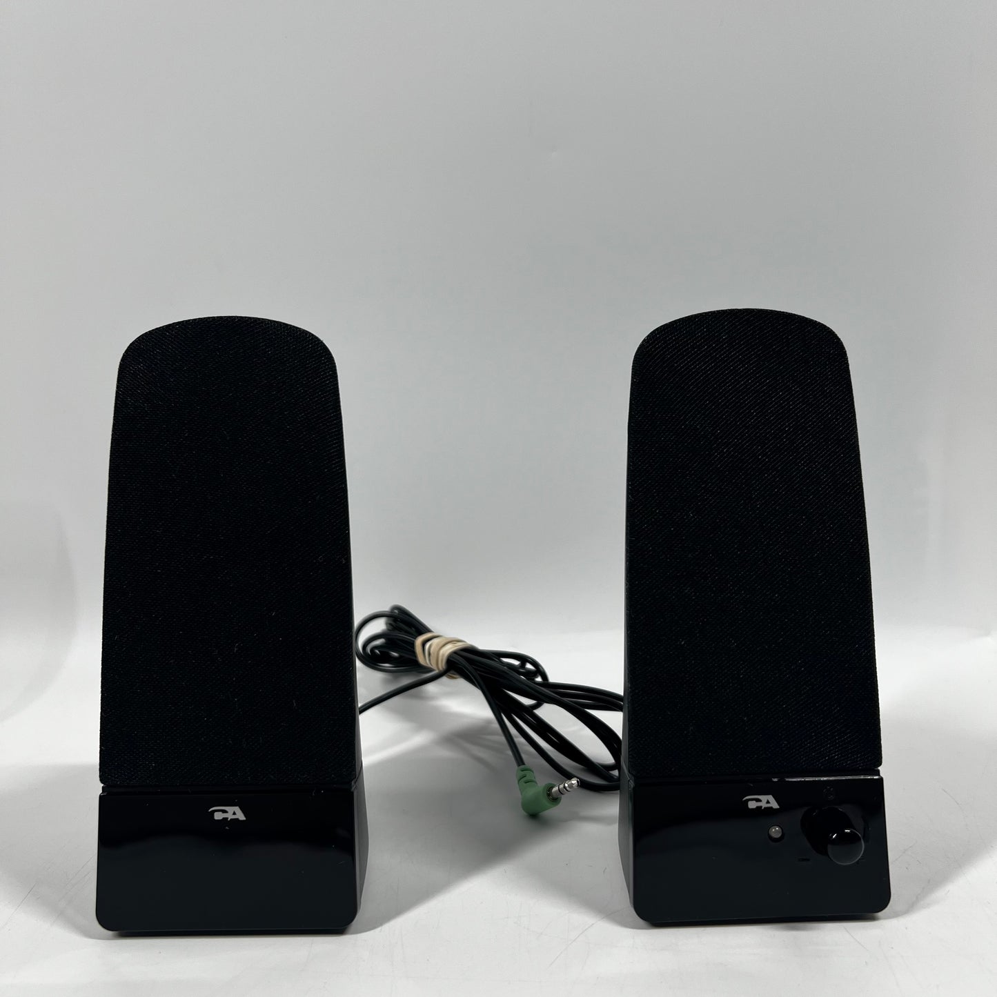 Cyber Acoustics CA-3051 Three-Piece Powered Speaker System Black