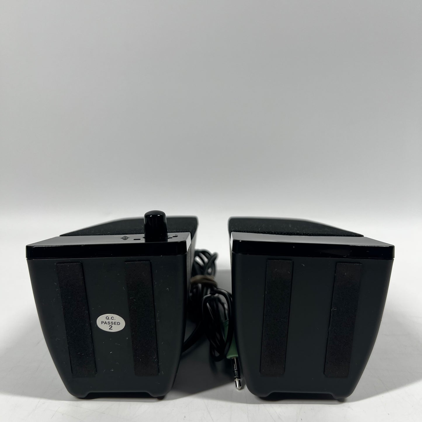 Cyber Acoustics CA-3051 Three-Piece Powered Speaker System Black