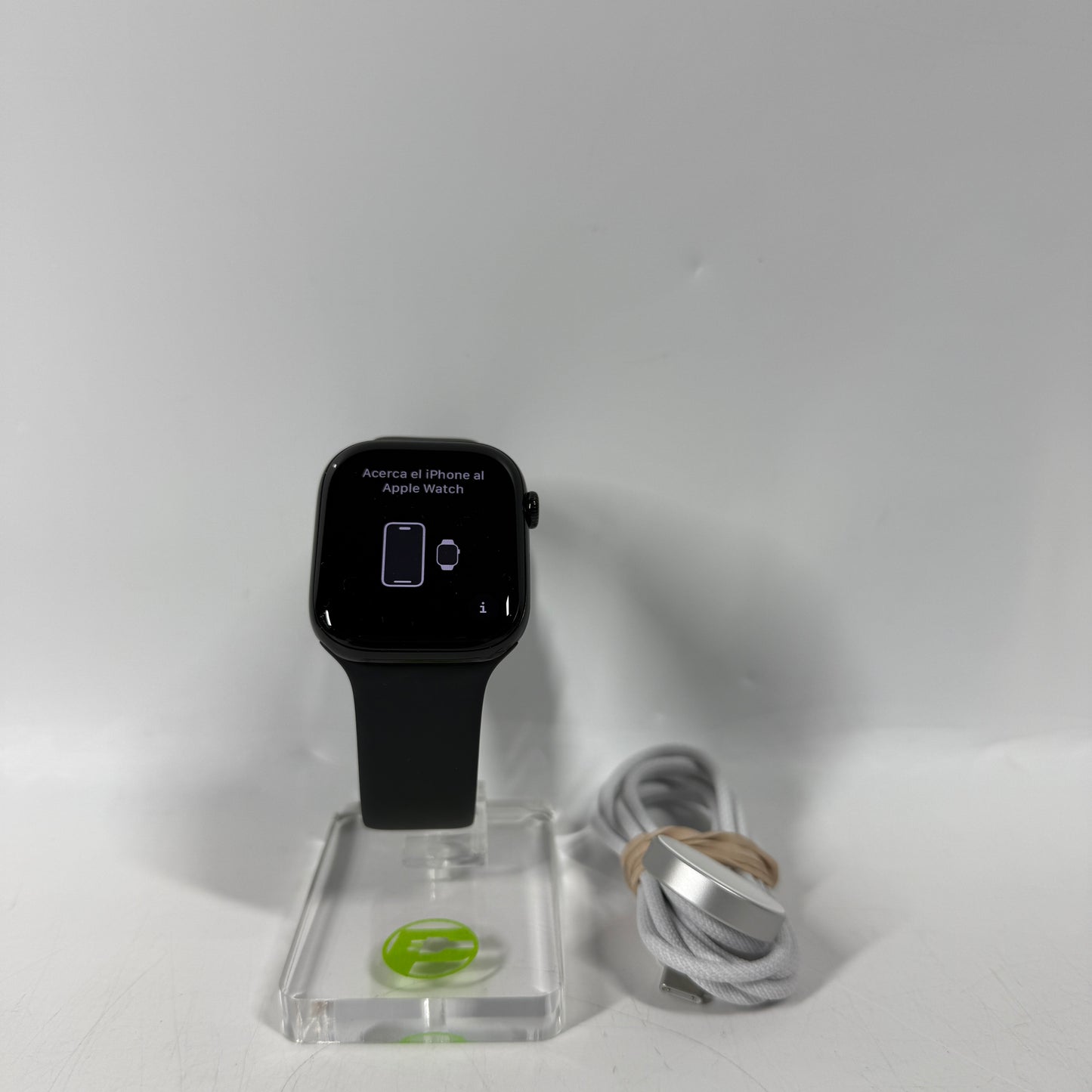 Unlocked Apple Watch Series 10 46MM Black Aluminum Black Sport Band A3003