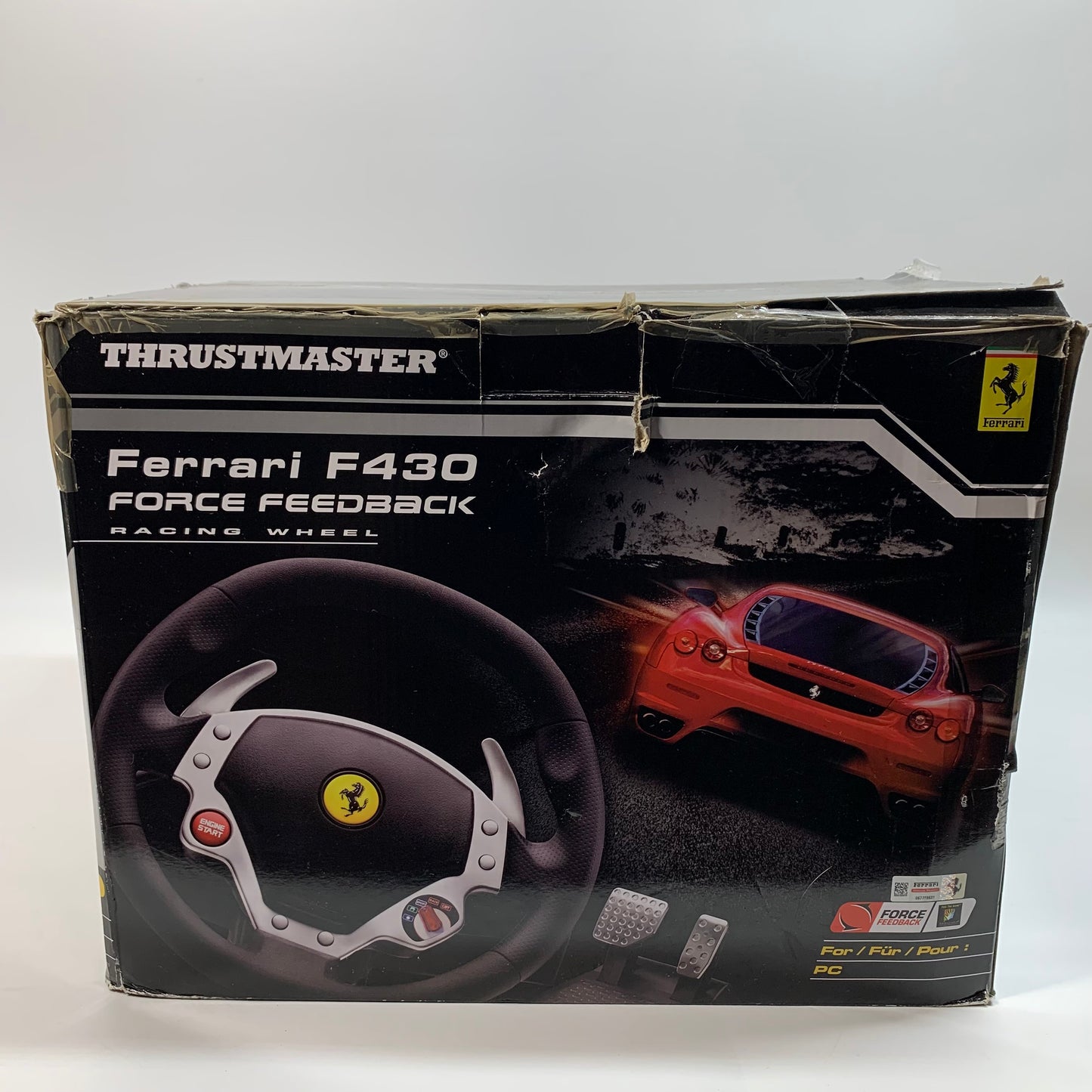 Thrustmaster TX Racing Ferrari F430 Force Feedback Wheel &Pedals