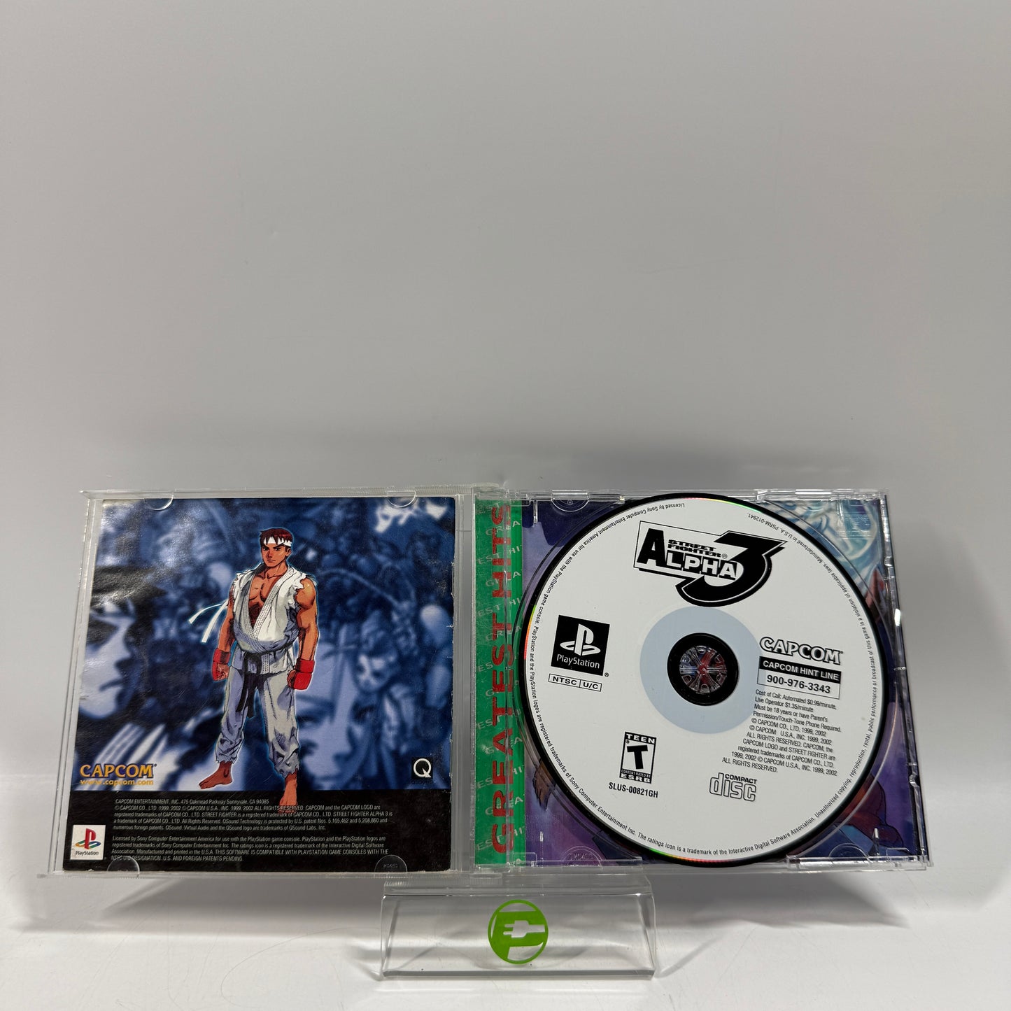 Street Fighter Alpha 3 (Sony PlayStation 1 PS1, 1999)