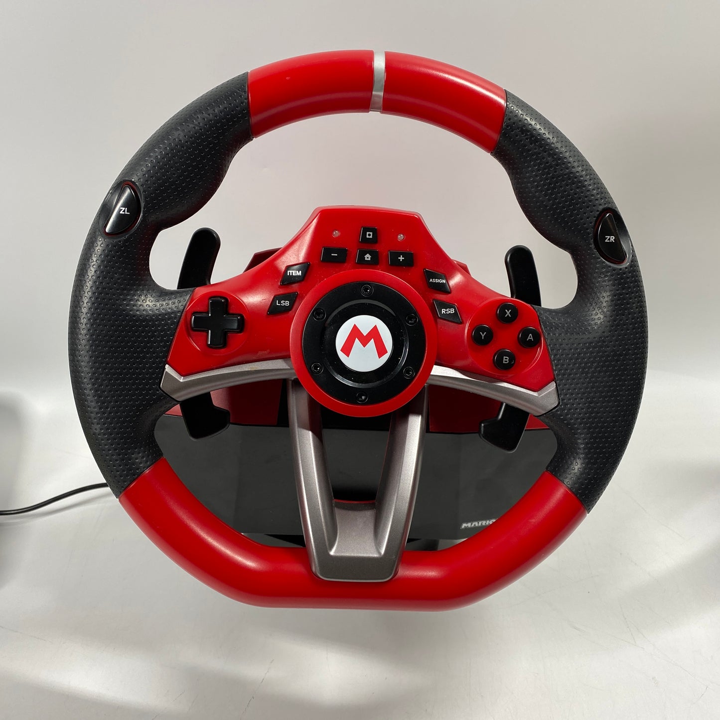 Nintendo NSW-228 Gaming Race Wheel Red