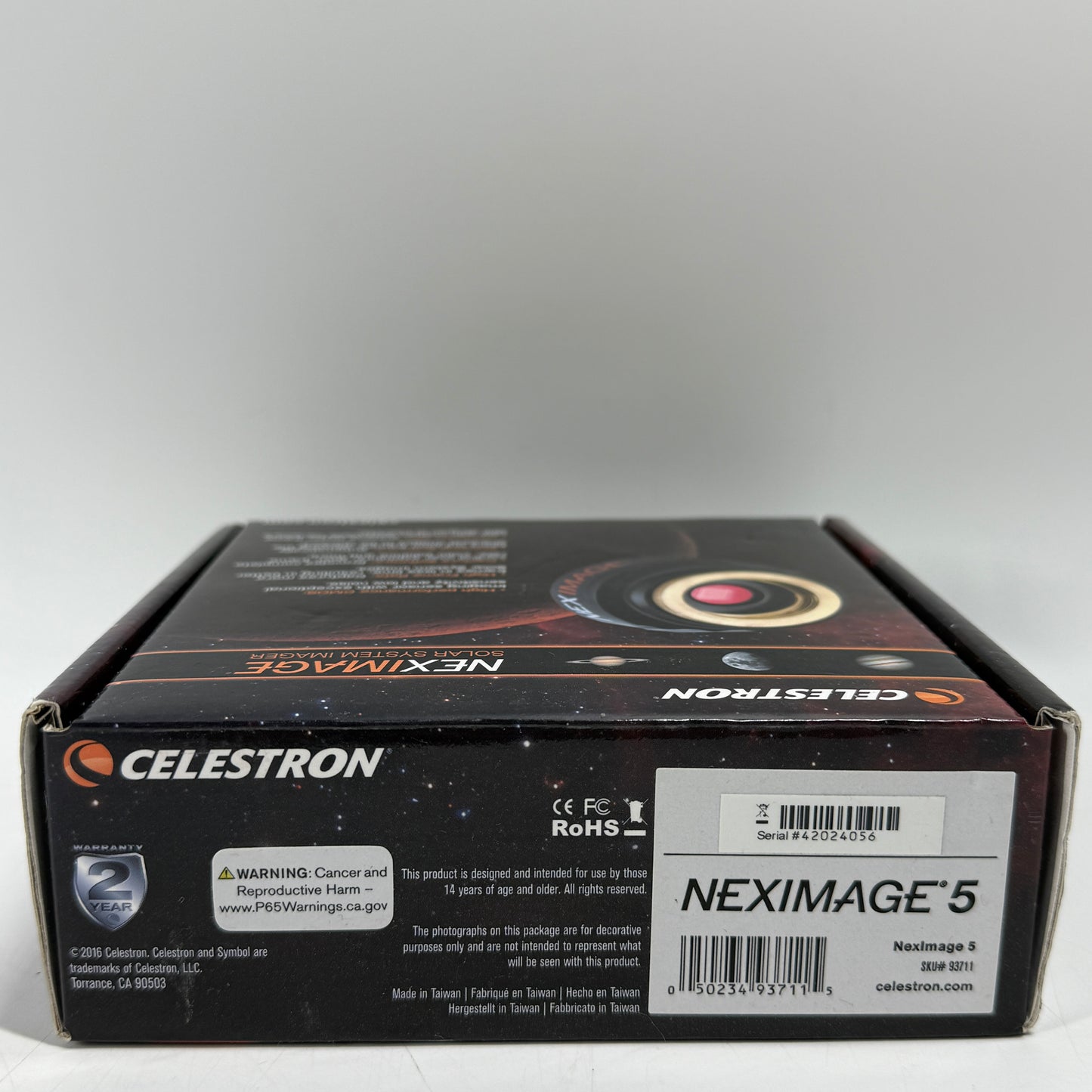 New Celestron Neximage 5 Solar System Imager with Micron Digital Clarity Technology