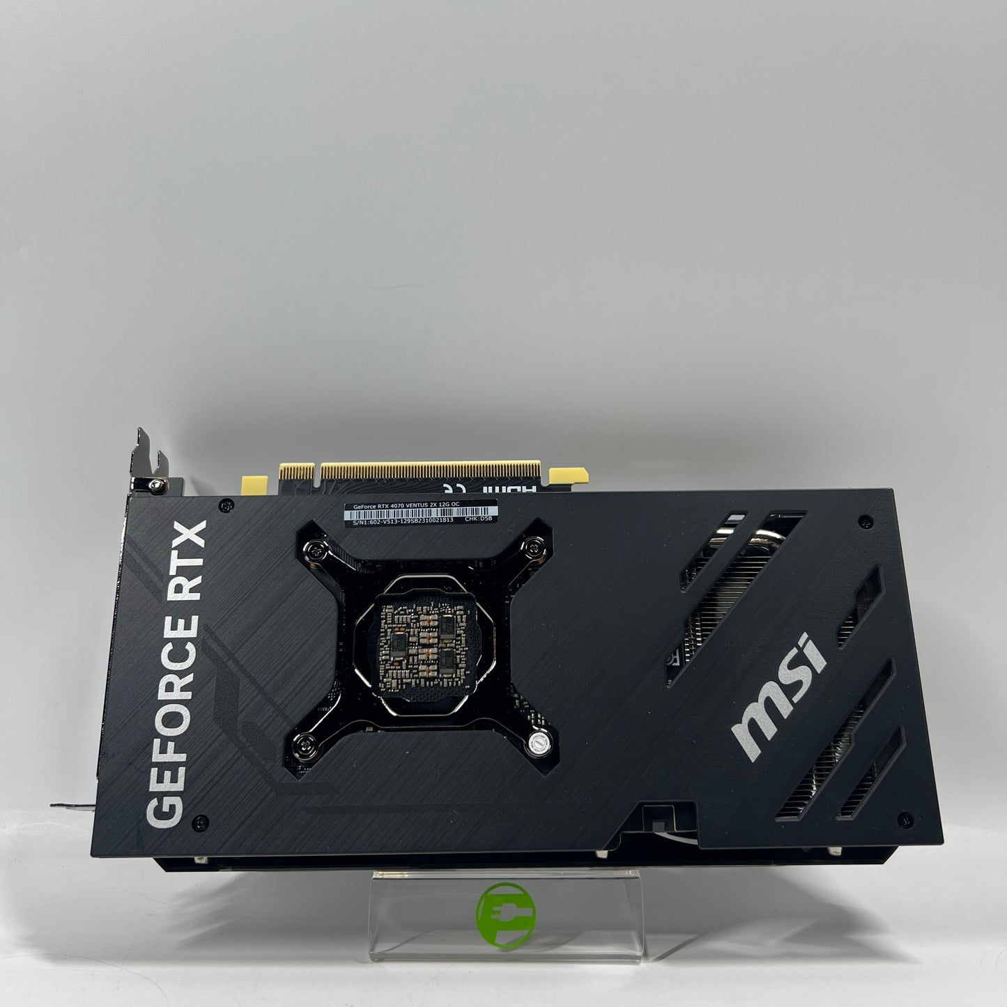 MSi GeForce RTX 4070 Ventus 2X OC 12GB GDDR6X Graphics Card MS-V513