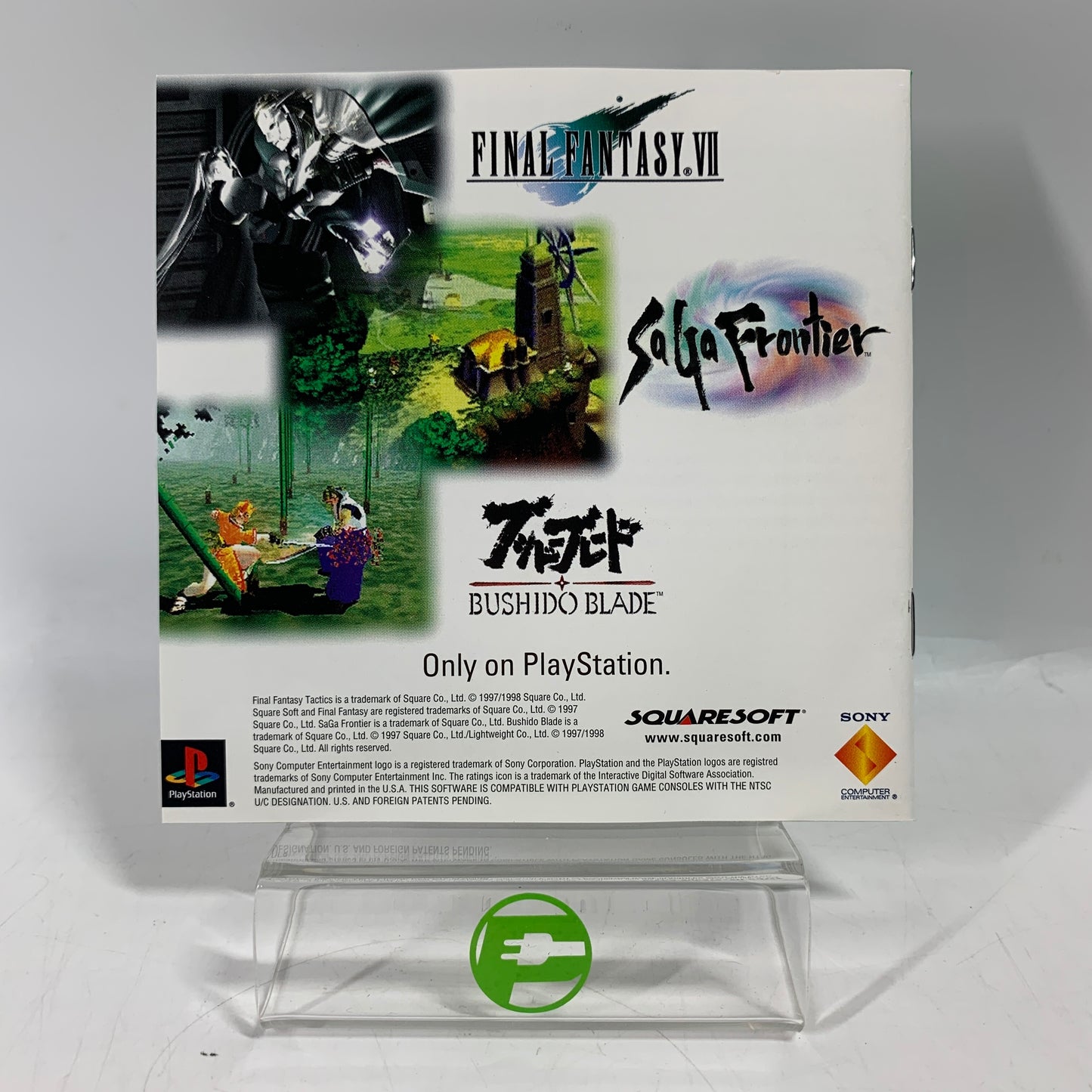 Final Fantasy Tactics (Sony PlayStation 1 PS1, 1998)