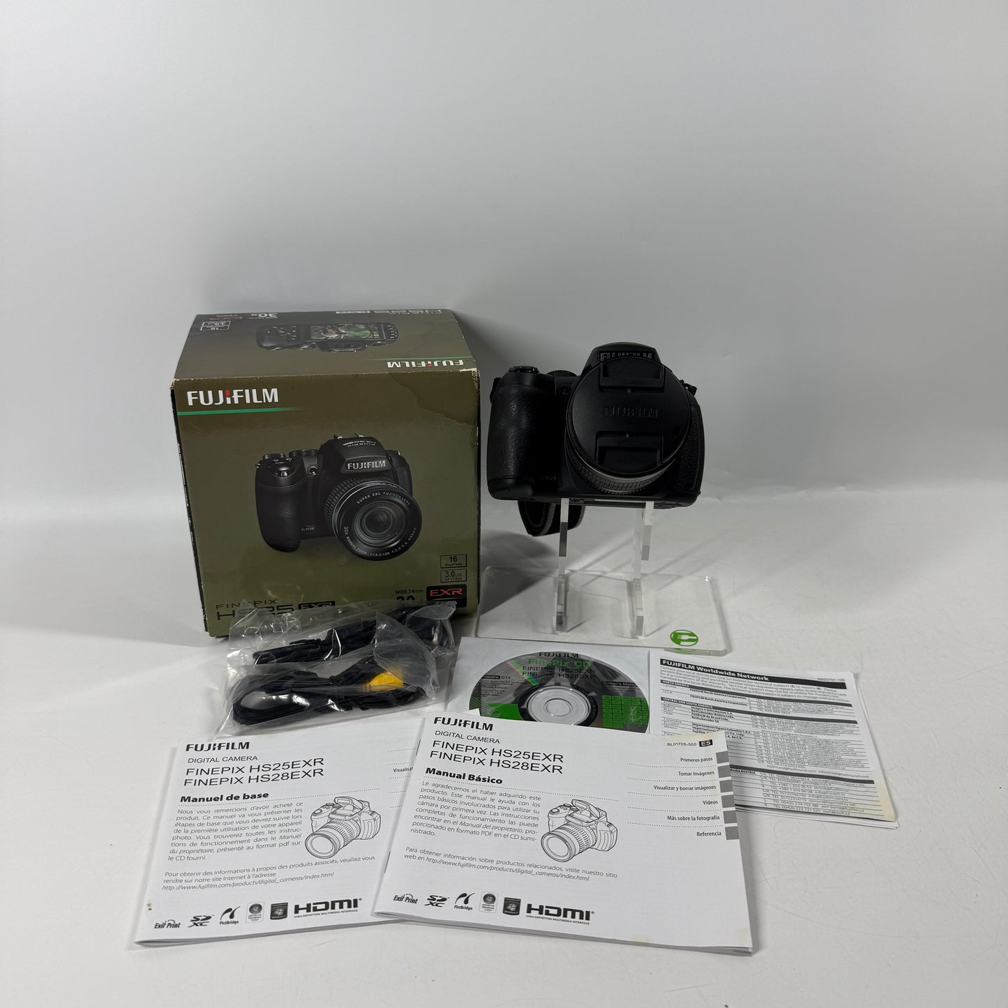 Fujifilm FinePix HS 25 EXR HS25EXR 16.0MP Digital Camera