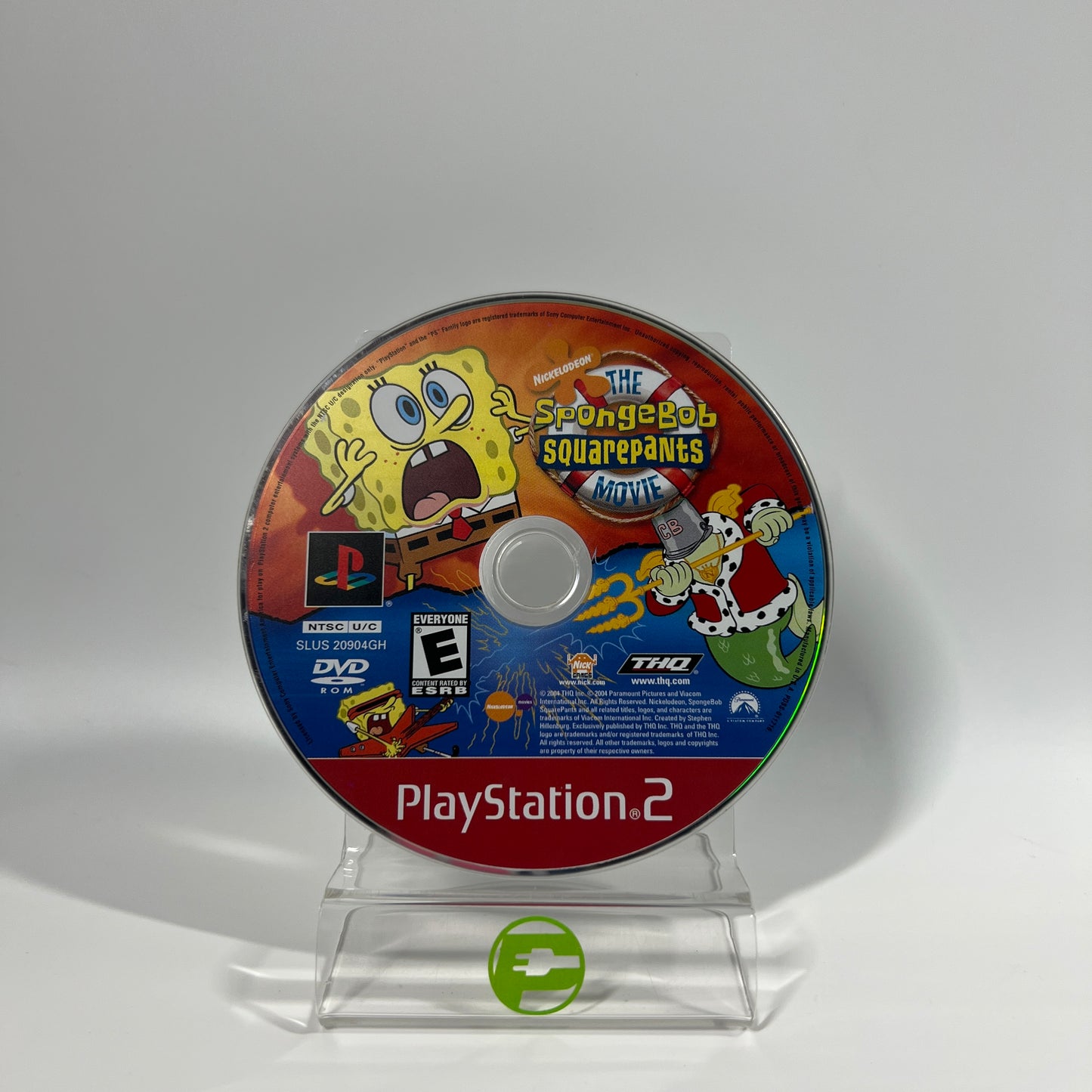 SpongeBob SquarePants The Movie (Sony PlayStation 2 PS2, 2004)